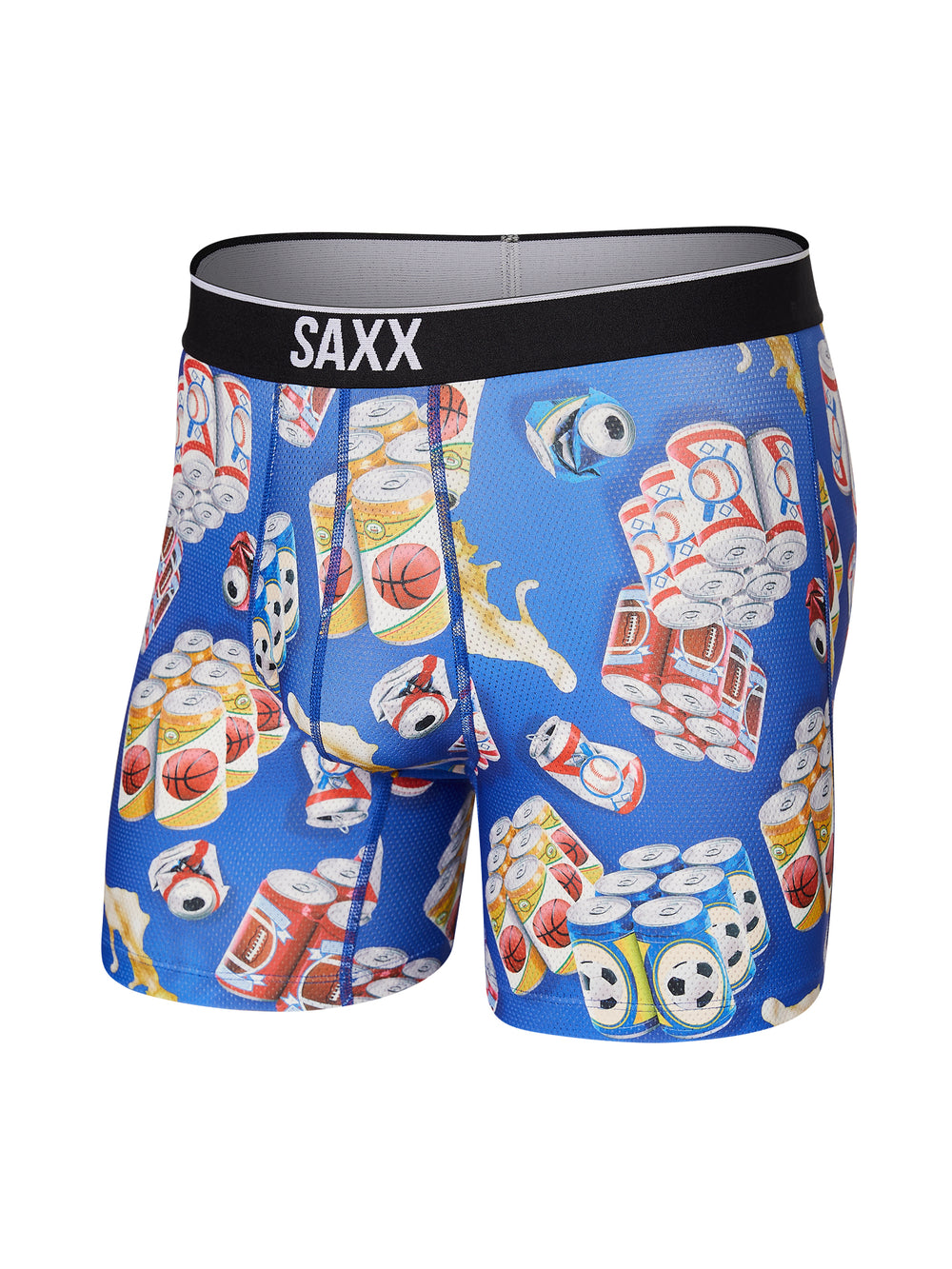 SAXX VOLT BOXER BRIEFING - SIX PACK SPORT BEER