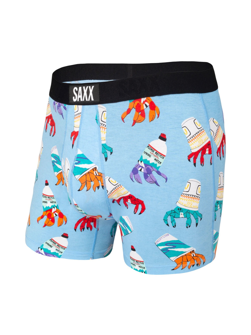 SAXX ULTRA BOXER BRIEF - BLUE TRASH CRAB - CLEARANCE