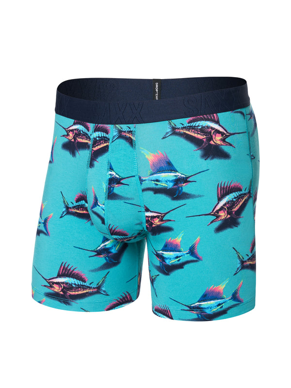 SAXX DROP TEMP COOLING COTTON BOXER BRIEF