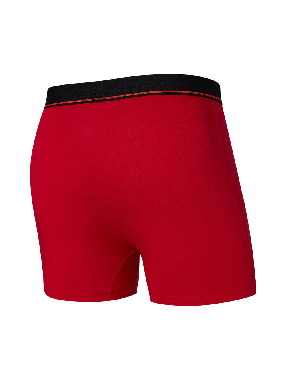 SAXX Men's Vibe Boxer Brief Underwear - Red No Thank You Size M