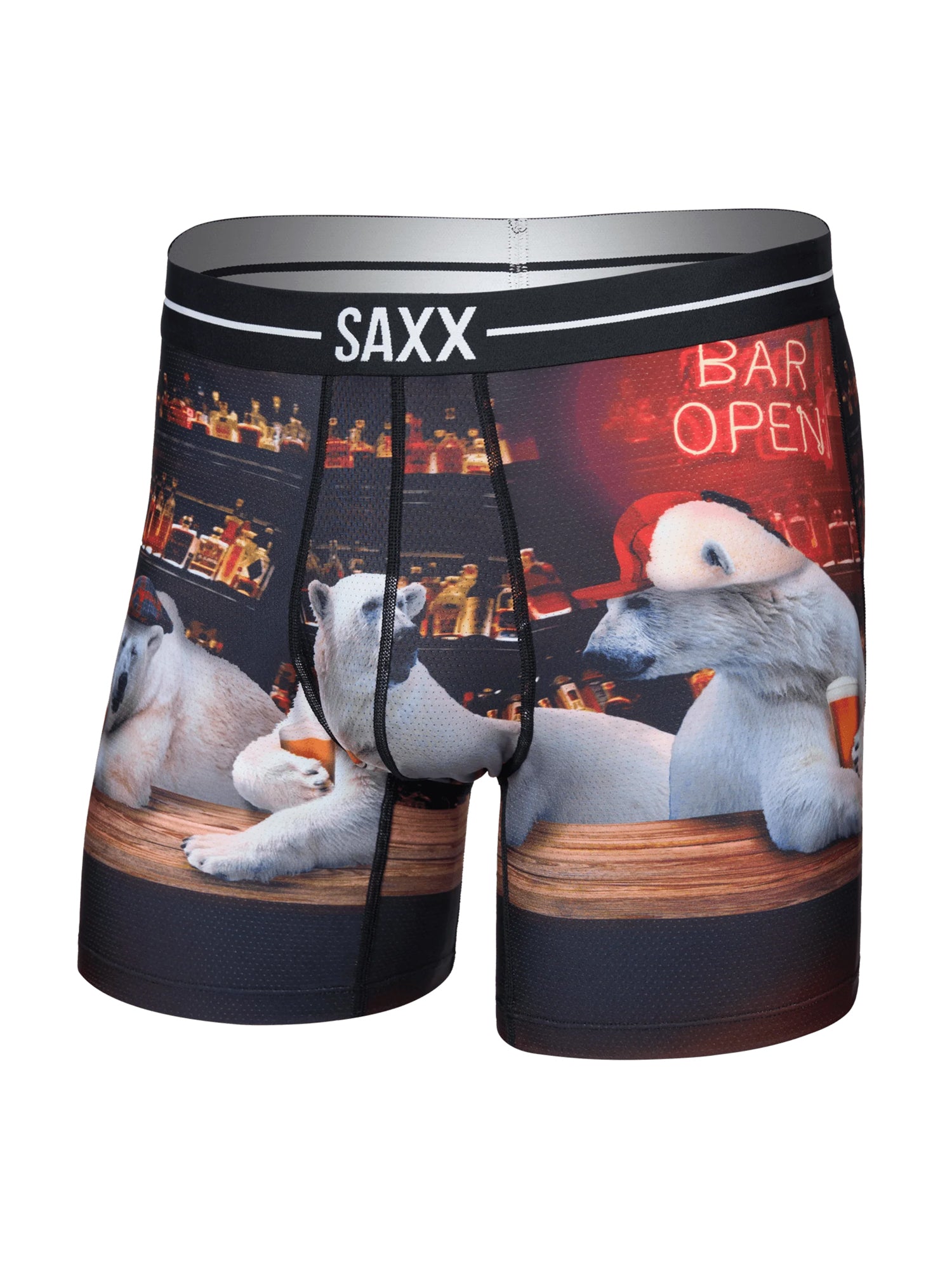 SAXX VOLT DA BEARS BOXER BRIEF