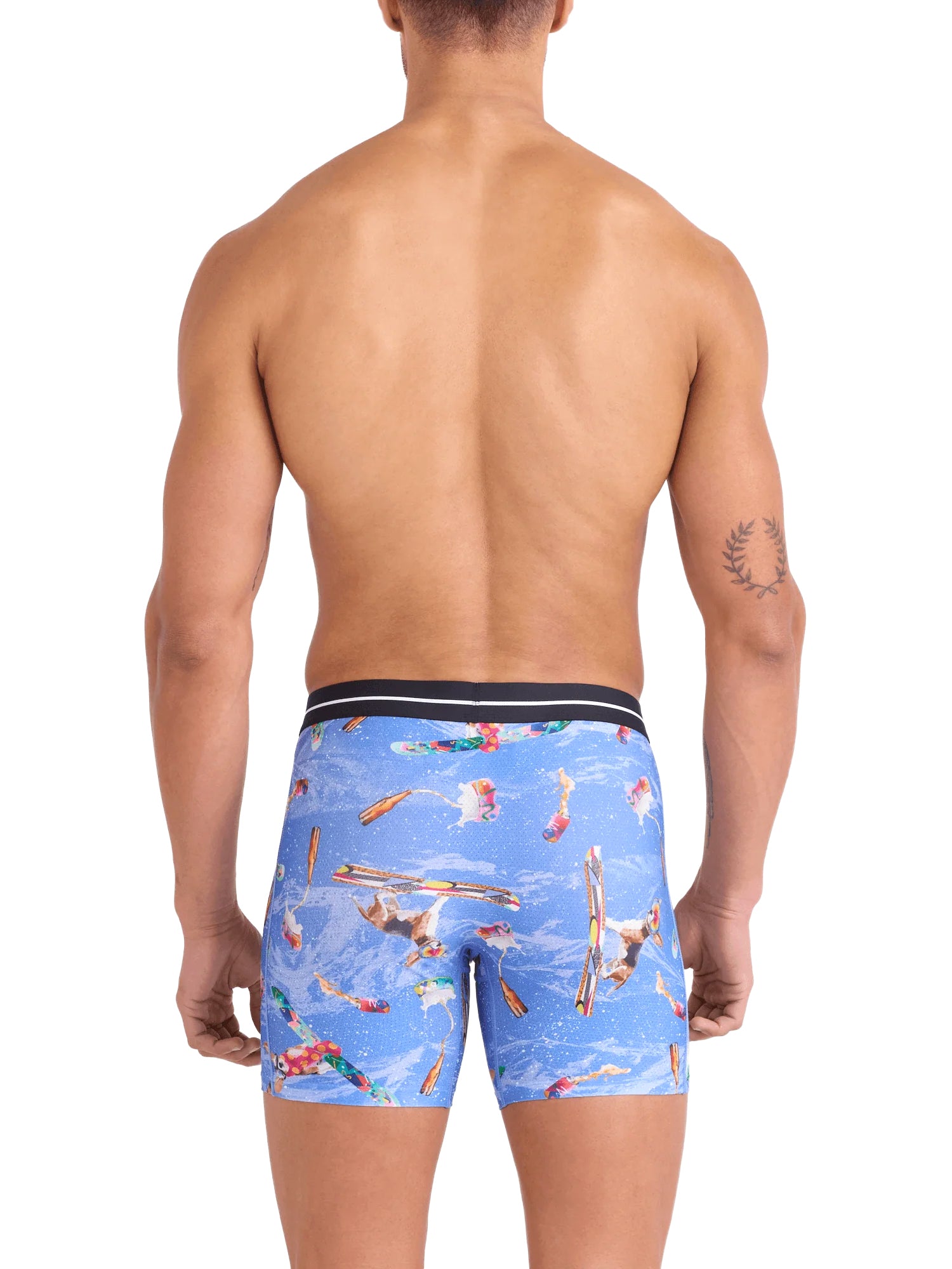 SAXX VOLT SURF DOG BOXER BRIEF