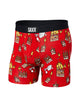 SAXX SAXX VIBE BOXER BRIEF- FIRED UP RED  - CLEARANCE - Boathouse