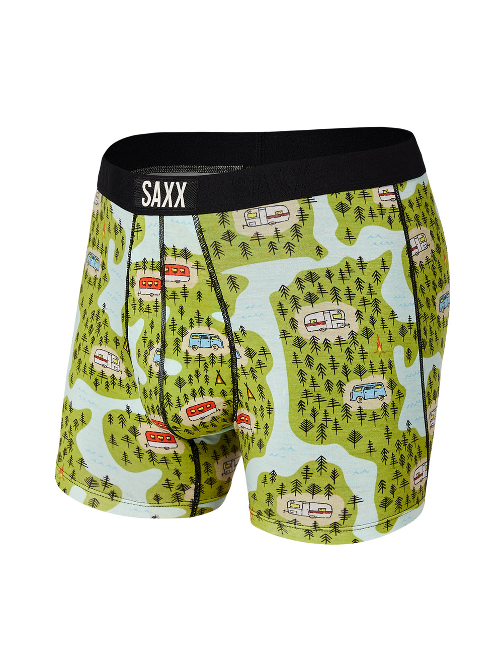 SAXX VIBE BOXER BRIEF - HAPPY CAMPER - CLEARANCE