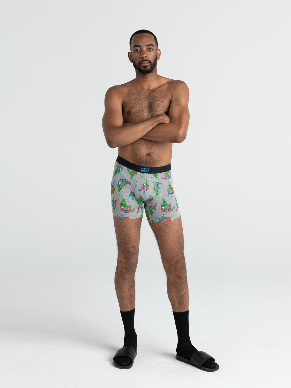 SAXX VIBE BOXER BRIEF - PANTS DRUNK - CLEARANCE