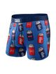 SAXX SAXX VIBE BOXER BRIEF BLUE BUD KOOZIES - CLEARANCE - Boathouse