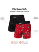 SAXX SAXX VIBE BOXER BRIEF 2 PACK KISS - Boathouse