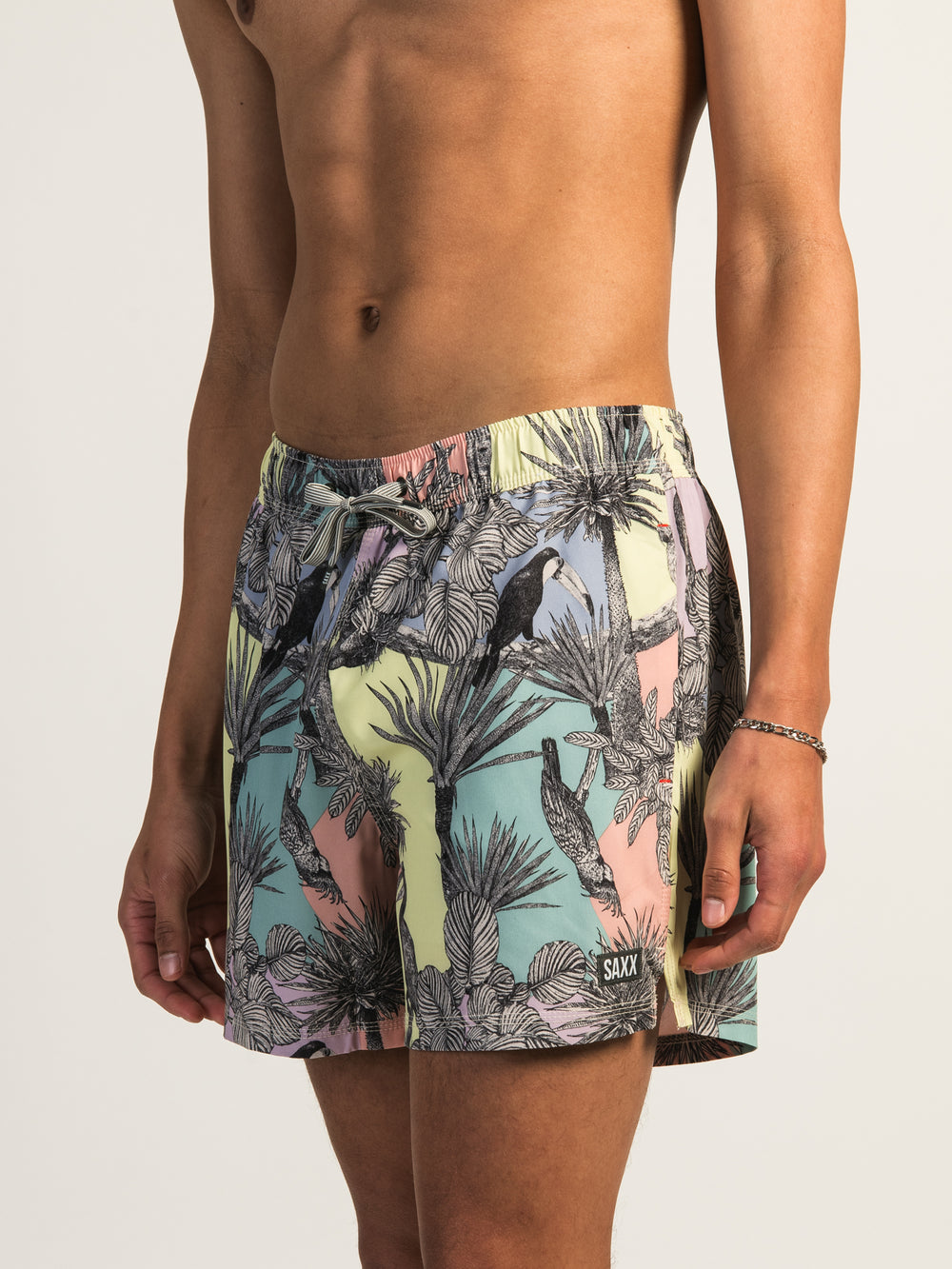 SAXX OH BUOY 2IN1 5" VOLLEY SHORTS - TROPICAL