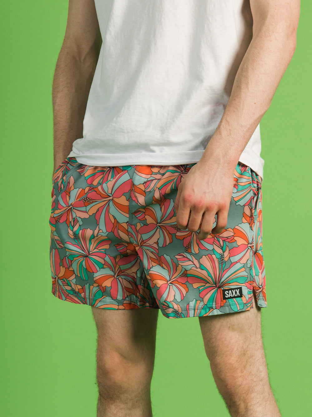 SAXX OH BUOY 2in1 VOLLEY SHORT 5in  - CLEARANCE