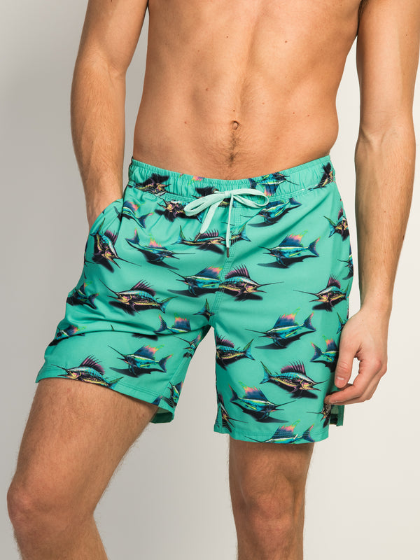 SAXX OH BUOY 2IN1 VOLLEY SHORT - BLUE