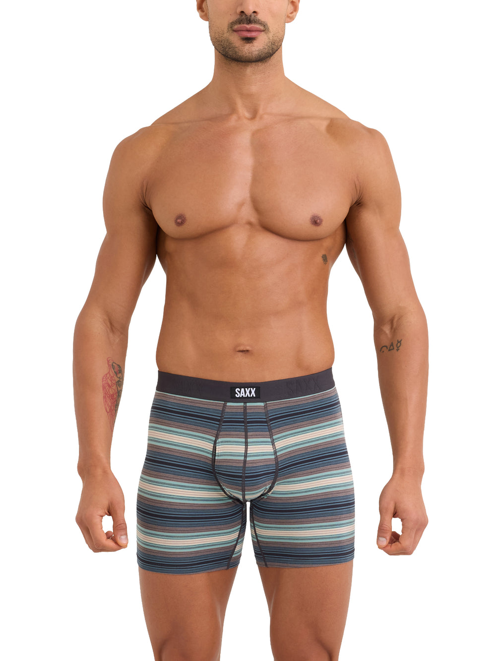 SAXX SAXX AJA STRIPE BOXER BRIEF - Boathouse