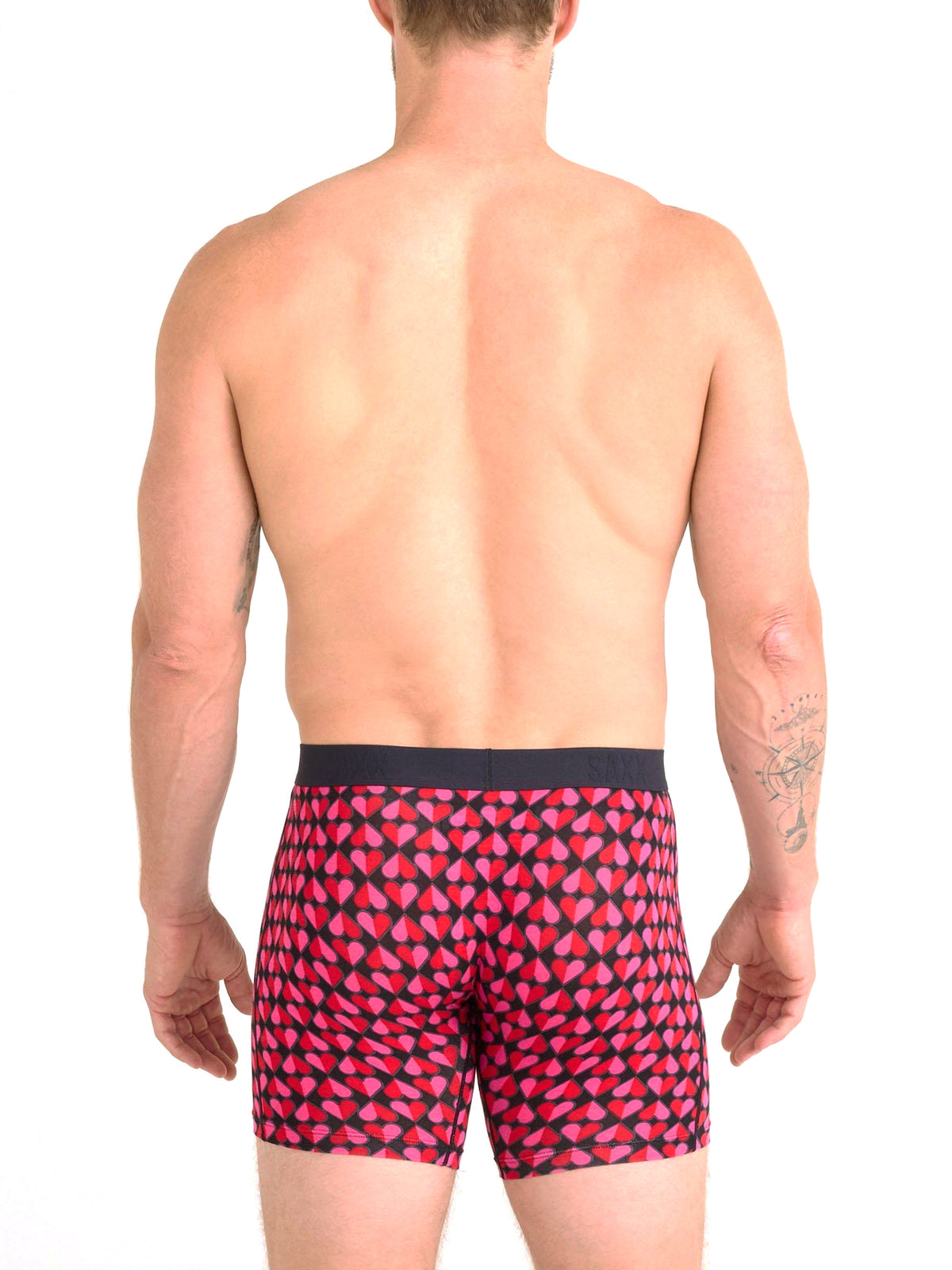 SAXX VIBE EX BOXER BRIEF - LOVE CHECK BABY