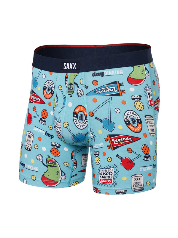 SAXX VIBE EXTRA BOXER BRIEFS FLY - PICKLEBALL