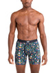 SAXX SAXX VIBE EX BOXER BRIEF- SKULL GARDEN - Boathouse