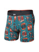 SAXX SAXX VIBE EXTRA BOXER BRIEF ST NICK KICKS - Boathouse