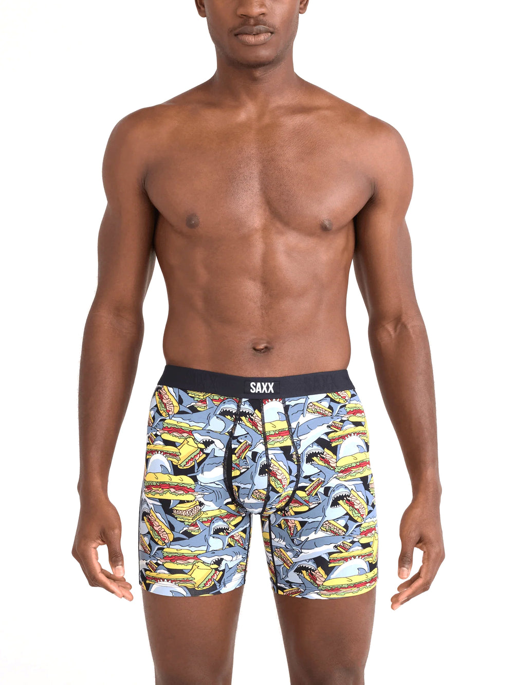 SAXX VIBE EX BOXER BRIEF- SHARK SUB