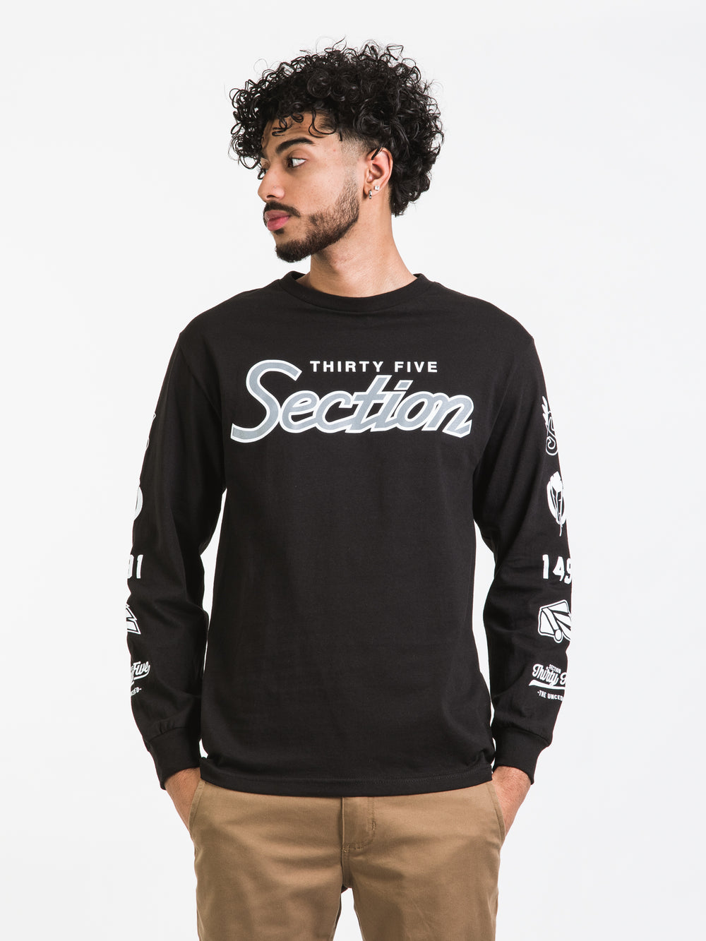 SECTION 35 GOAT LONG SLEEVE TEE  - CLEARANCE