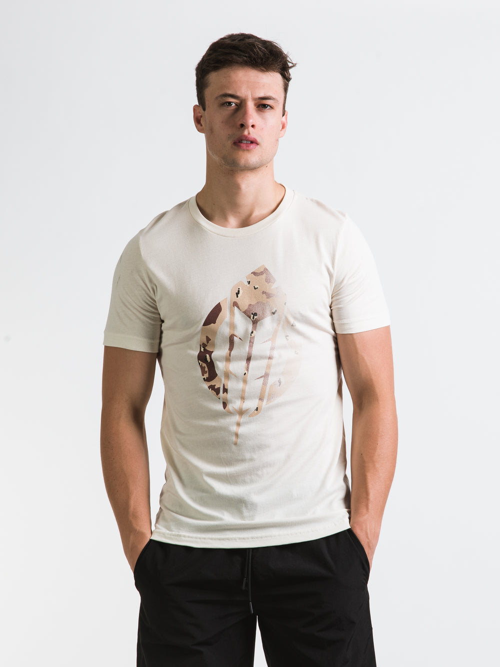 SECTION 35 DESERT CAMO TALKING FEATHER T-SHIRT - CLEARANCE