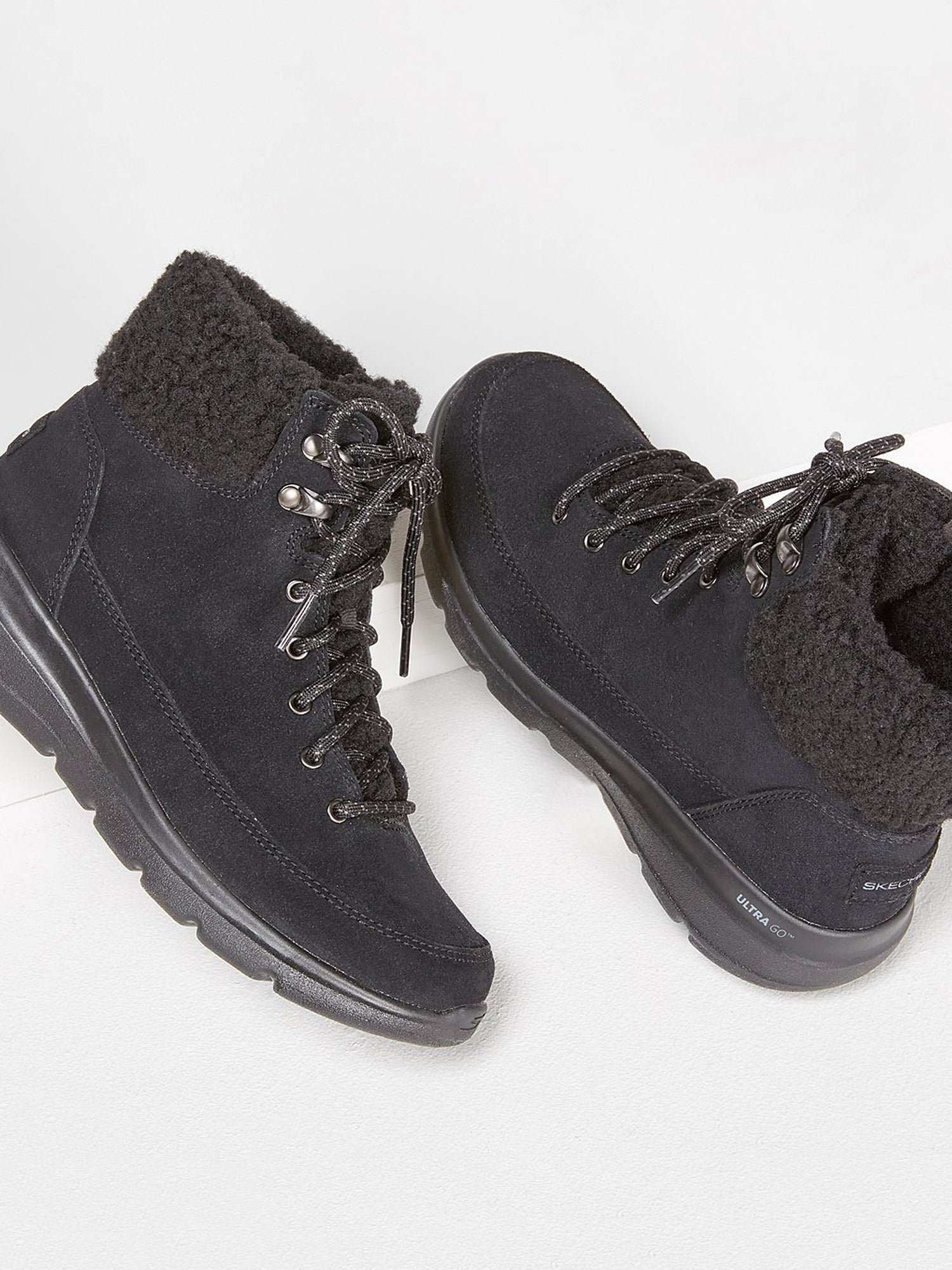 Skechers boots clearance glacial ultra