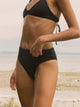 SKINNY DIP SKINNY DIP ADDI HIGH WAIST BOTTOM - BLACK - Boathouse