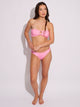 SKINNY DIP SKINNY DIP CLASSIC HIGH HIP BOTTOM - PINK POLKA DOT - Boathouse