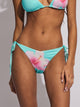 SKINNY DIP SKINNY DIP TILLY TIE BOTTOM - HIBISCUS - Boathouse