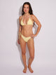 SKINNY DIP SKINNY DIP TILLY TIE BOTTOM -YELLOW POLKA DOT - Boathouse
