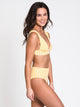 SKINNY DIP GOLDEN GIRL VNECK BIKINI TOP - CLEARANCE - Boathouse