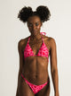 SKINNY DIP SKINNY DIP BERRY CRUSH SCRUNCH TRI TOP  - CLEARANCE - Boathouse