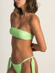 SKINNY DIP SKINNY DIP BELLA BANDEAU - PISTACHIO - Boathouse