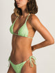 SKINNY DIP SKINNY DIP DISTY DAISY TILLY TRI TOP - PISTACHIO - Boathouse