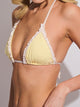 SKINNY DIP SKINNY DIP TILLY TRI TOP - YELLOW RUFFLE - Boathouse