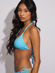 SKINNY DIP SKINNY DIP TILLY TRI TOP - BLUE TERRY STRIPE - Boathouse