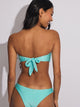SKINNY DIP SKINNY DIP ZOE O-RING SHINE TOP - AQUA - Boathouse