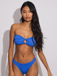 SKINNY DIP SKINNY DIP ZOE O-RING TOP - COBALT - Boathouse