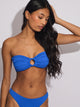 SKINNY DIP SKINNY DIP ZOE O-RING TOP - COBALT - Boathouse