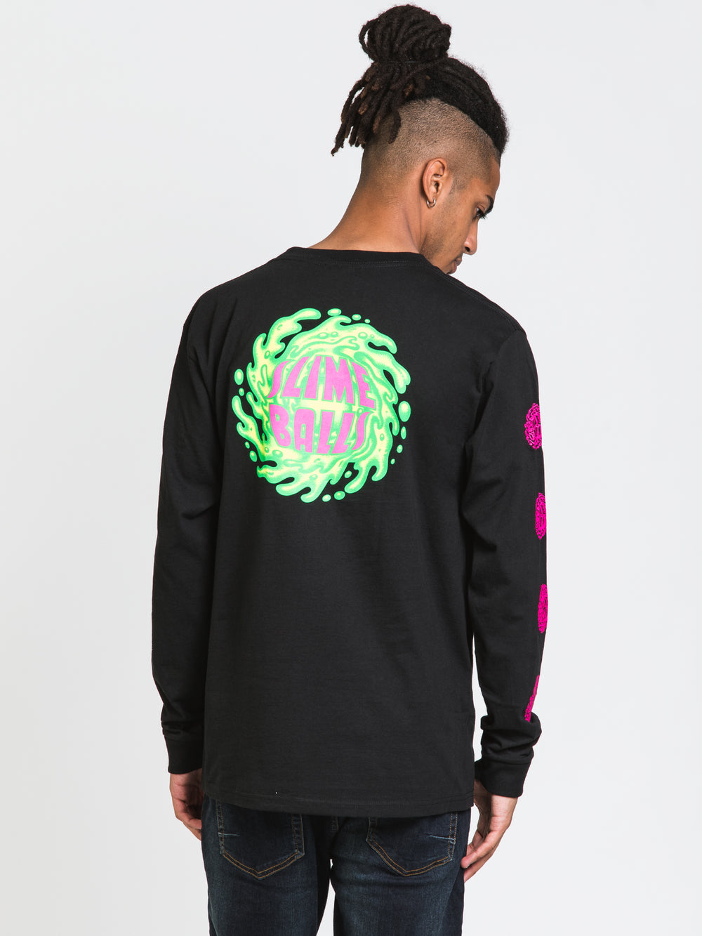 SLIME BALL SB LOGO LONG SLEEVE TEE - CLEARANCE