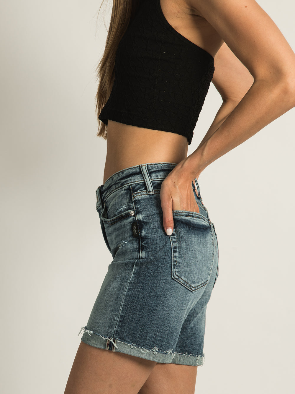 SILVER JEANS SURE THING LONG SHORT - CLEARANCE