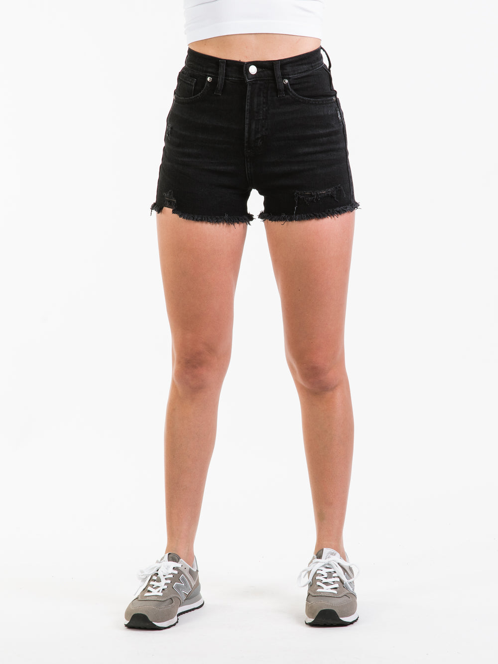 SILVER JEANS HIGH RISE HIGHLY DESIRABLE SHORT - CLEARANCE