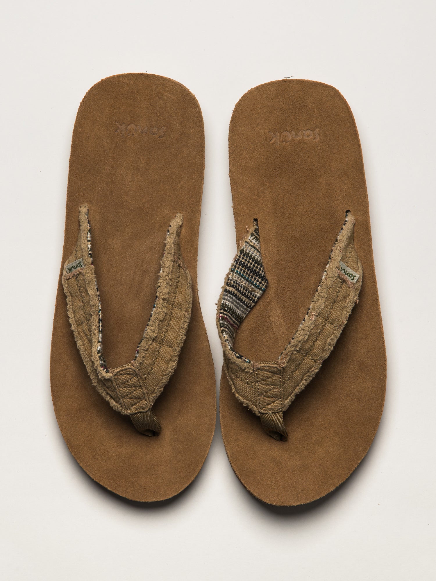 MENS SANUK FRAID NOT SANDALS - NATURAL