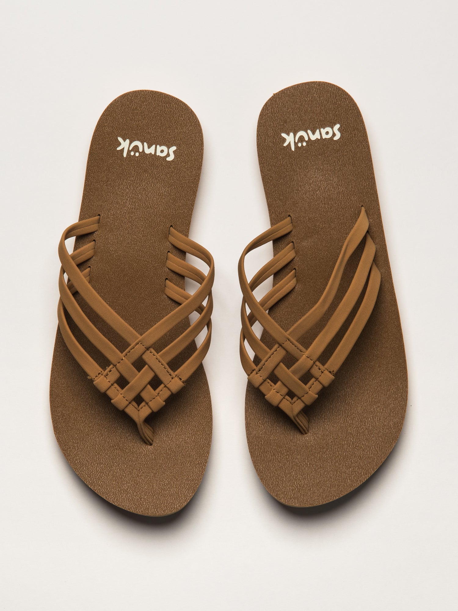 SANDALES SANUK YOGA SANDY II POUR FEMMES - BRUN TABAC