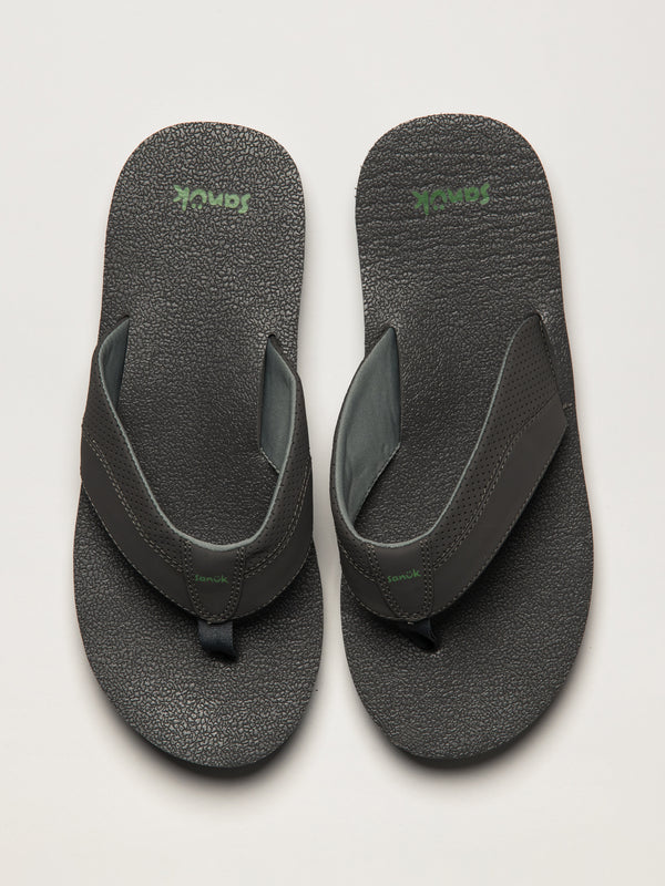 MENS SANUK BEER COZY IV SANDALS - CASTLEROCK