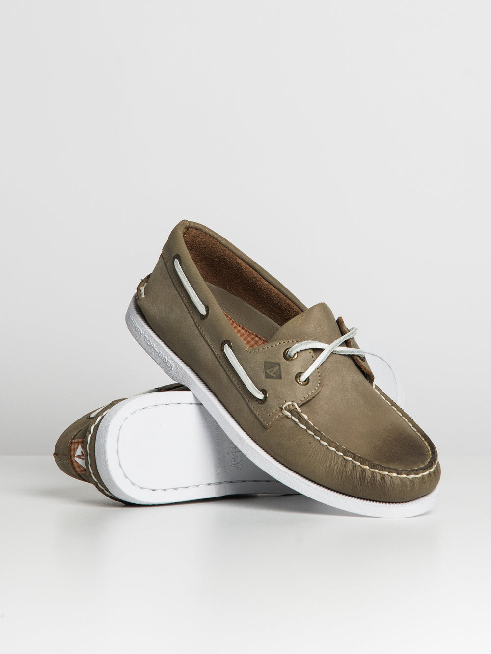 MENS SPERRY AUTHENTIC ORIGINAL 3EYE WHITEWASHED - CLEARANCE