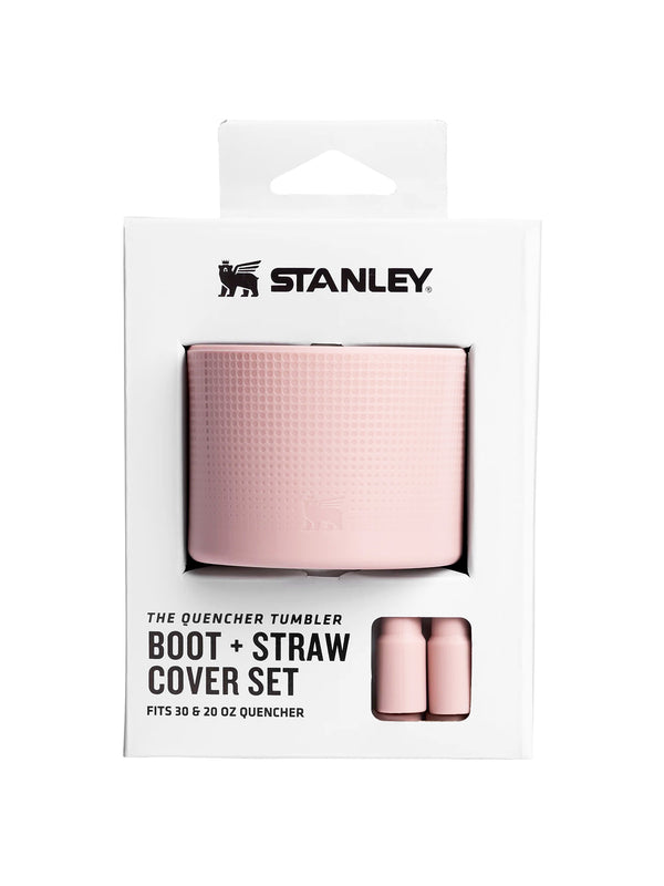 STANLEY QUENCHER 30OZ BOOT AND STRAW COVER - PINK