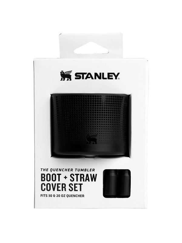 STANLEY QUENCHER 30OZ BOOT AND STRAW COVER - BLACK
