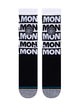 STANCE SOCKS THE RAMONES -  BLACK - CLEARANCE - Boathouse