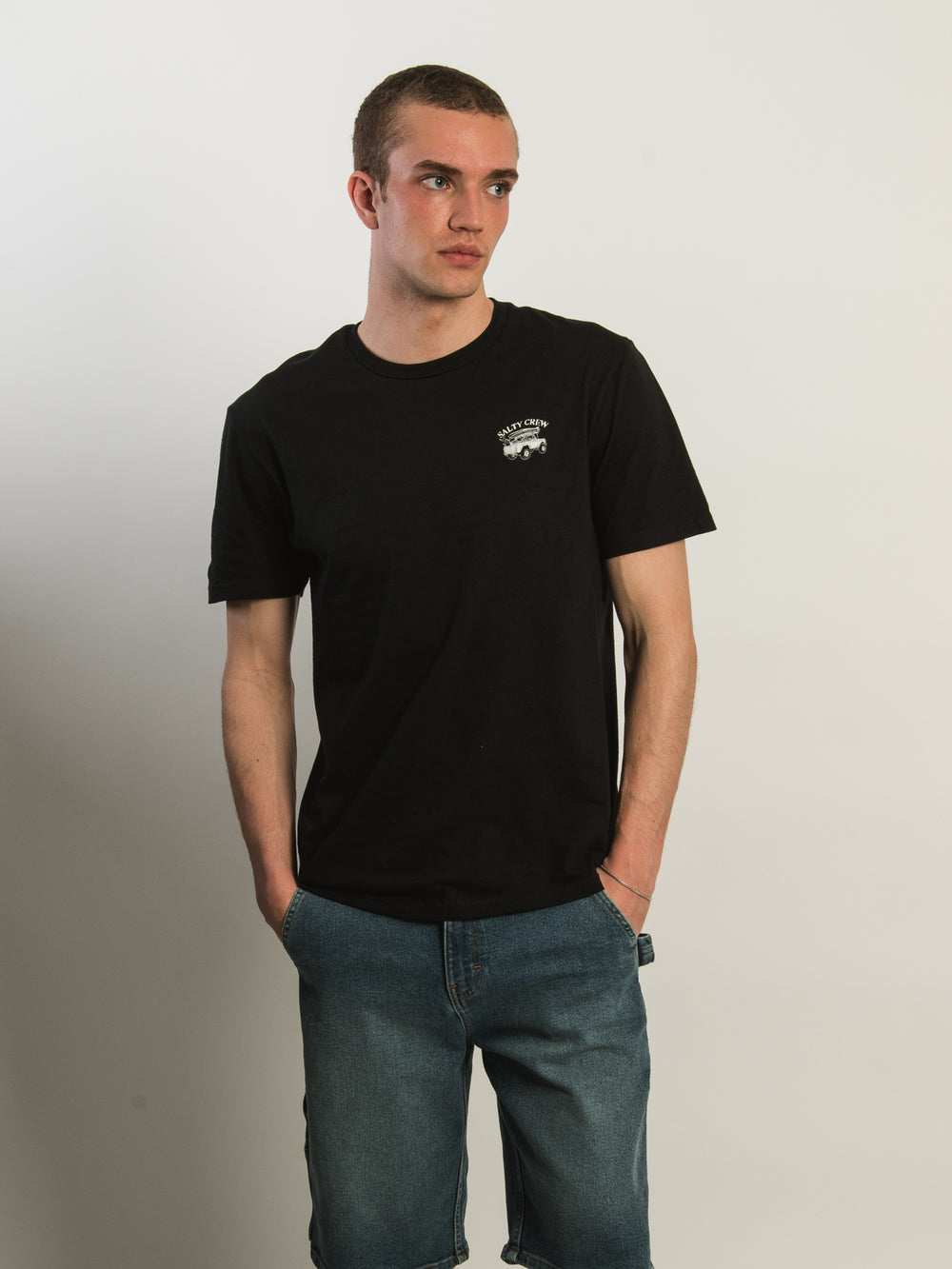 SALTY CREW OFF ROAD T-SHIRT - BLACK