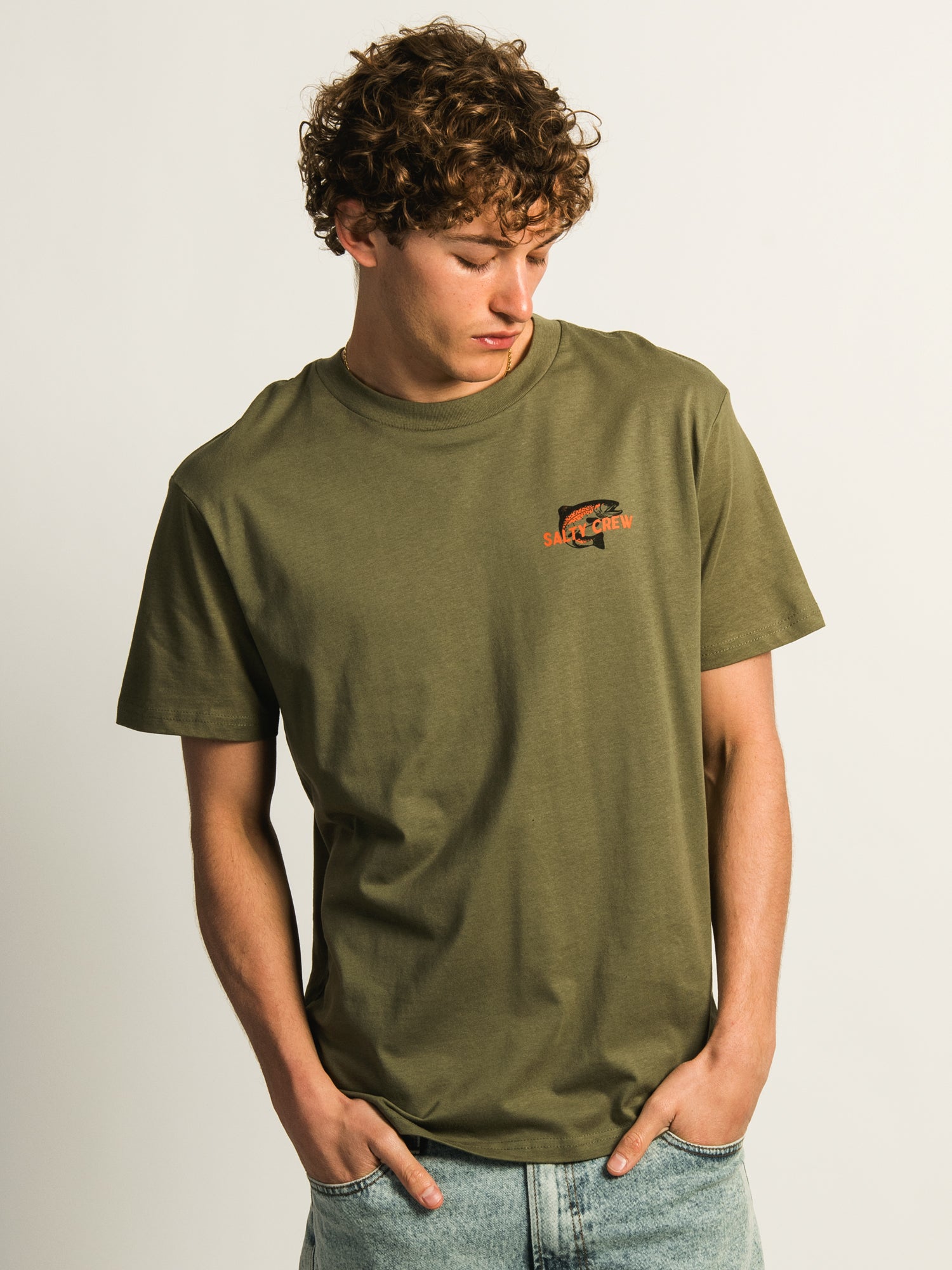 T-SHIRT CLASSIQUE SALTY CREW NATURE