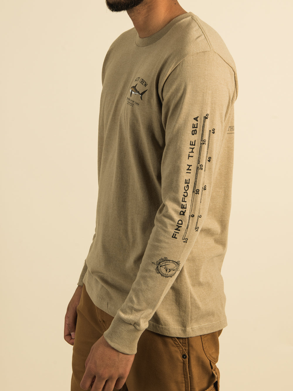 SALTY CREW BRUCE STANDARD LONG SLEEVE TEE  - CLEARANCE