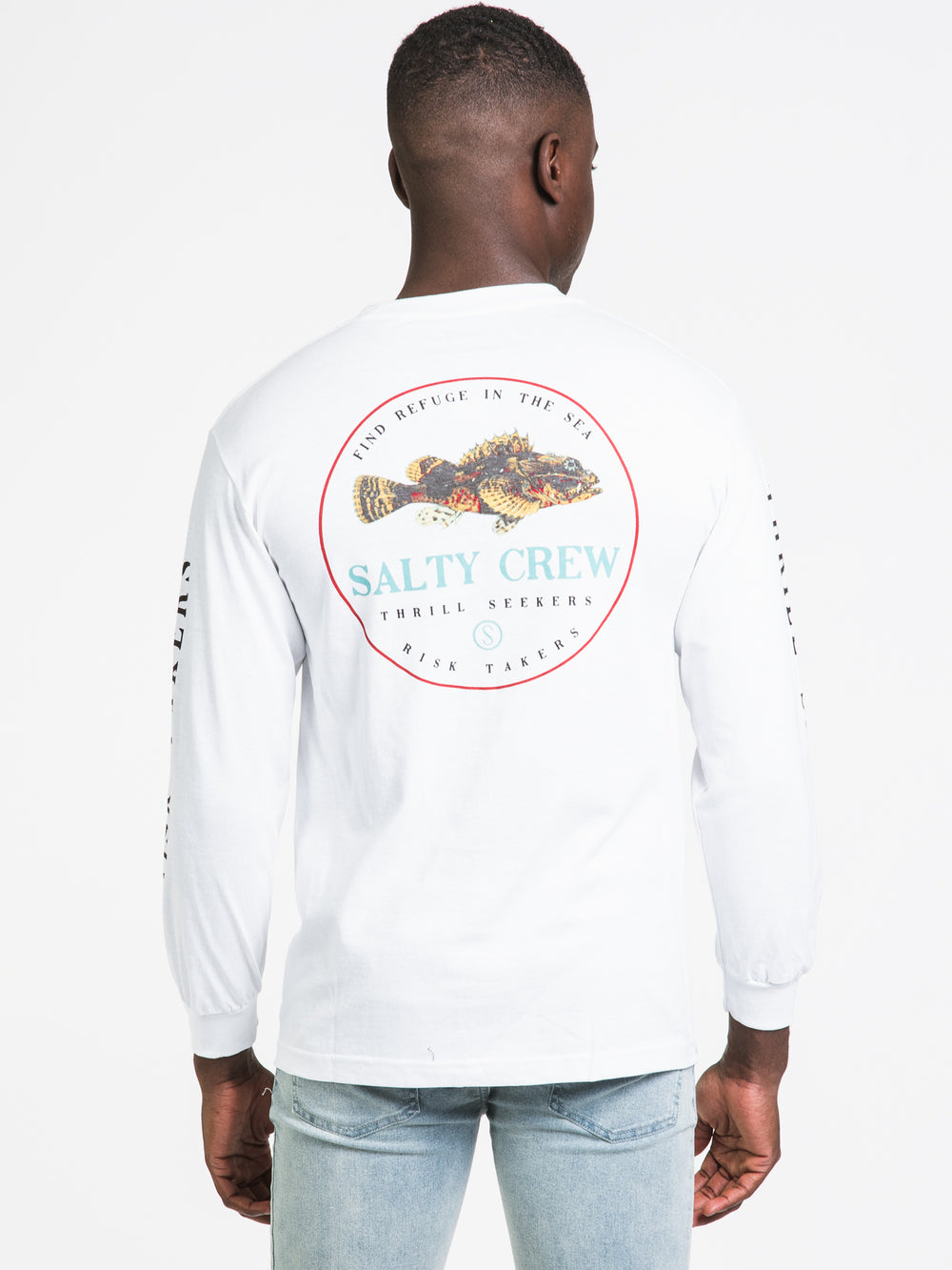 SALTY CREW BOTTOM FEEDER STANDARD LONG SLEEVE TEE - CLEARANCE